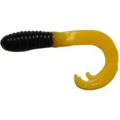 NXS Soft baits and artificial worms Garbber Grub Soft Bait -Fishing Sales Shop GG805 BlackOrangeTail 1624462215 1624463198