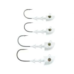 Freedom Tackle Soft baits and artificial worms FT Swimbait Heads -Fishing Sales Shop PEARL 1