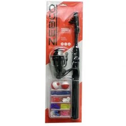Zebco Spinning rod and reel combos Ready Tackle Telescopic Spinning Combo -Fishing Sales Shop RTSPTELEL Packaging 1632166873