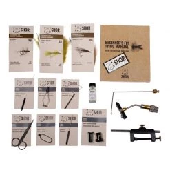 SHOR Fishing Fly tying kits Gold Fly Tying Kit -Fishing Sales Shop SHOR OR 3