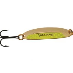 Williams Spoons Wabler Spoon w/ Trebble Hook -Fishing Sales Shop Wabler GCH 1624069415