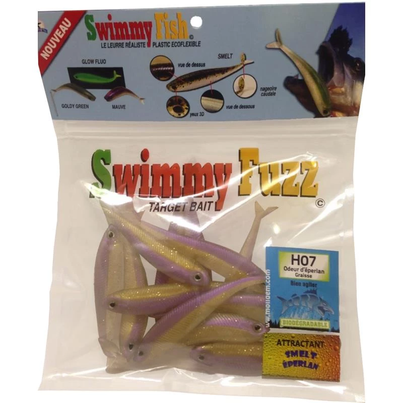 Target Baits Leurres Soft baits and artificial worms Swimmy Fish Baits with Attractant 4 Target Baits Leurres Soft baits and artificial worms Swimmy Fish Baits with Attractant - Image 2