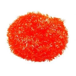 Hareline Dubbin Dubbing Ice Chenille -Fishing Sales Shop ice chenille fiery orange 1024x1024