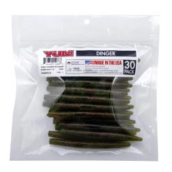 Yum Soft baits and artificial worms Dinger Worms